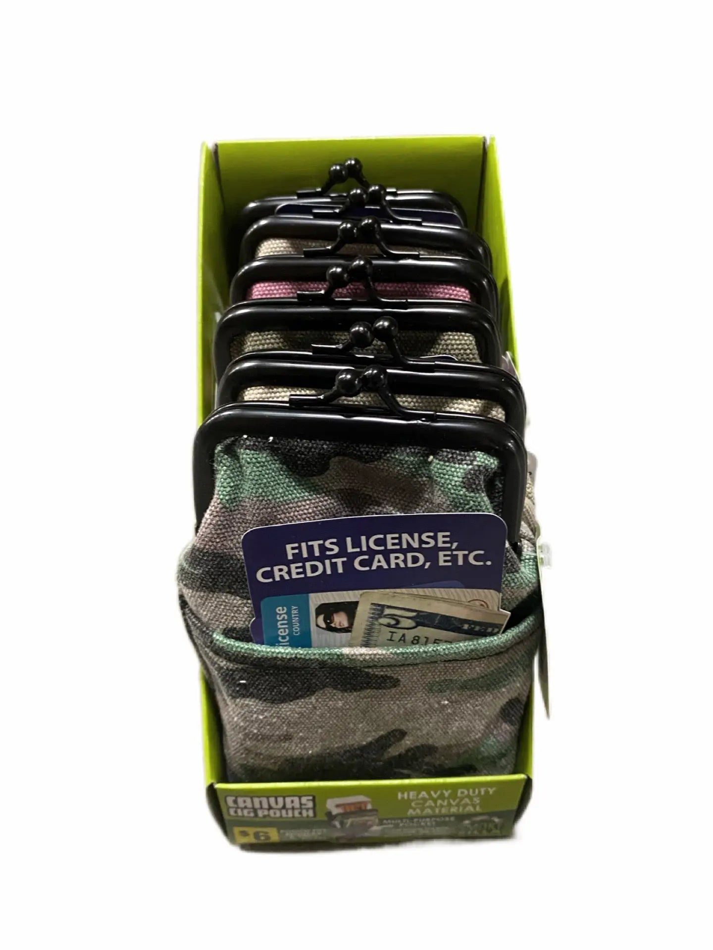 Canvas Cigarette Pouch - 6 Pieces Per Retail Ready Display 41345 SMOKEZILLA