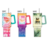 40 oz Stainless-Steel Insulated Printed Cup South Carolina - 6 Pieces Per Retail Ready Display 41688