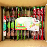 Christmas Squish Jellies 6 Pack Set - 12 Pieces Per Pack 23492 KIPP BROTHERS