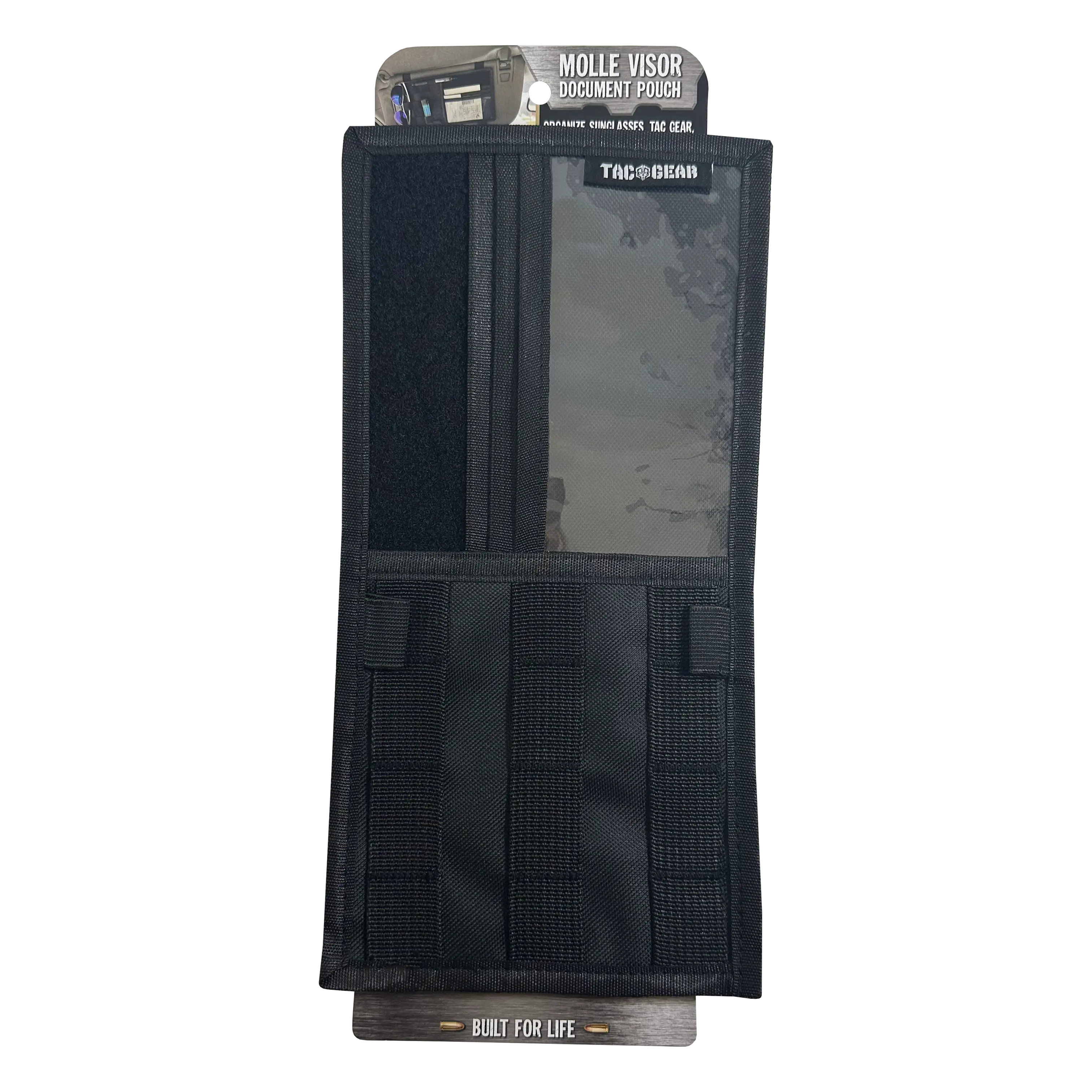 MOLLE Nylon Visor Velcro Pouch Organizer - 6 Pieces Per Retail Ready Display 23711 TAC GEAR