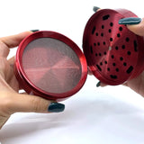 Metal Jumbo 4 Piece Grinder 98Mm - 6 Pieces Per Retail Ready Display 22714 SMOKEZILLA