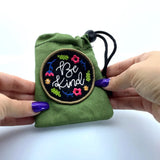 Canvas Smoker Accessories Pouch with Patch - 6 Pieces Per Retail Ready Display 22930 SMOKEZILLA