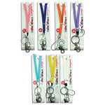Pastel Lanyard with Detachable Clip - 12 Pieces Per Retail Ready Display 20033 NOVELTY INC