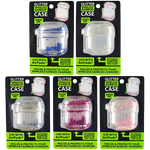 Earbud Case Liquid Glitter - 8 Pieces Per Retail Ready Display 20357 GADGET GEAR