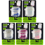 Earbud Case Liquid Glitter - 8 Pieces Per Retail Ready Display 20357 GADGET GEAR