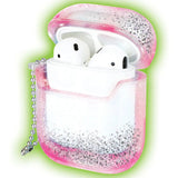 Earbud Case Liquid Glitter - 8 Pieces Per Retail Ready Display 20357 GADGET GEAR