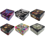 Metal Storage Box with Roll Tray - 6 Pieces Per Retail Ready Display 20359 SMOKEZILLA