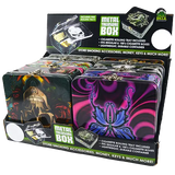 Metal Storage Box with Roll Tray - 6 Pieces Per Retail Ready Display 20359 SMOKEZILLA