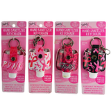 Breast Cancer Awareness Pink Hand Sanitizer Key Chain - 12 Pieces Per Retail Ready Display 20369 KIPP BROTHERS