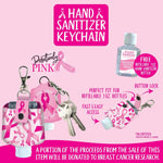 Breast Cancer Awareness Pink Hand Sanitizer Key Chain - 12 Pieces Per Retail Ready Display 20369 KIPP BROTHERS