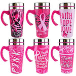 Breast Cancer Awareness Pink Assortment Floor Display - 45 Pieces Per Retail Ready Display 88287 - NOVELTY INC WHOLESALE