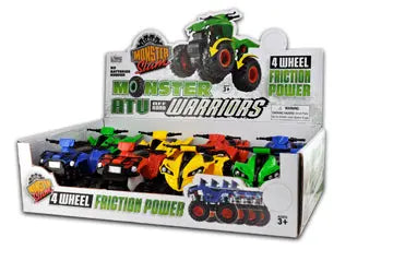 Friction Toy Car Atv Off Road - 12 Pieces Per Retail Ready Display 20473 KIPP BROTHERS
