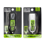Car Charger with Dual USB Ports 2.1 Amp - 3 Pieces Per Pack 20515 GADGET GEAR