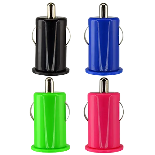 Car Charger with USB Port 1 Amp - 18 Pieces Per Pack 20528 NOVELTY INC