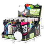 Light-Up Curve Lighter - 30 Pieces Per Retail Ready Display 20735 SMOKEZILLA