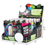 Light-Up Curve Lighter - 30 Pieces Per Retail Ready Display 20735 SMOKEZILLA