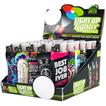 Light-Up Curve Lighter - 30 Pieces Per Retail Ready Display 20735 SMOKEZILLA