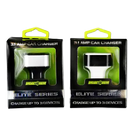 Car Charger Elite 3 Port USB 3.1 Amp - 2 Pieces Per Pack 20761 GADGET GEAR