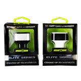 Car Charger Elite 3 Port USB 3.1 Amp - 2 Pieces Per Pack 20761 GADGET GEAR