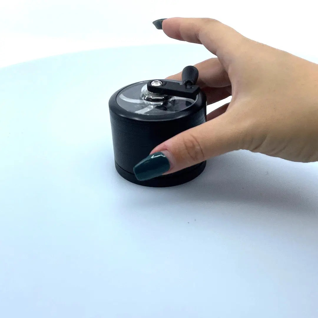 Metal 4 Piece Grinder with Crank 63Mm - 6 Pieces Per Retail Ready Display 22707 SMOKEZILLA