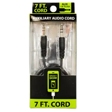 Auxiliary Audio Cable 7FT - 3 Pieces Per Pack 21070 GADGET GEAR
