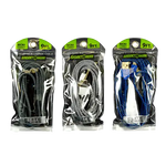 Charging Cable Elite Cloth USB to Micro-USB 9FT - 3 Pieces Per Pack 21155 GADGET GEAR