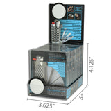 Metal Grinder Lighter Case with Tools- 6 Pieces Per Retail Ready Display 23076