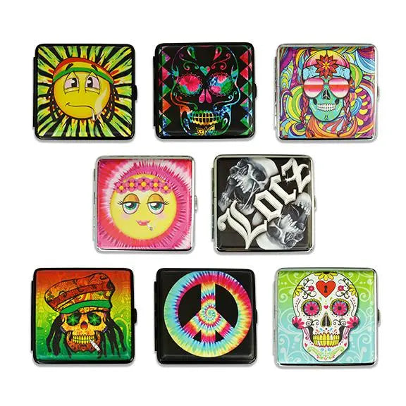 Designer Cigarette Wallet Case - 8 Pieces Per Retail Ready Display 21420 NOVELTY INC