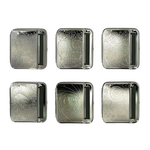 Metal Cigarette Rolling Box with Engraved Top - 6 Pieces Per Retail Ready Display 21502 NOVELTY INC
