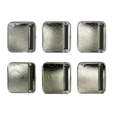 Metal Cigarette Rolling Box with Engraved Top - 6 Pieces Per Retail Ready Display 21502 NOVELTY INC