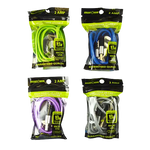 Charging Cable USB to Micro USB 2 Amp - 4 Pieces Per Pack 21564 GADGET GEAR