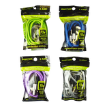 Charging Cable USB to Micro USB 2 Amp - 4 Pieces Per Pack 21564 GADGET GEAR