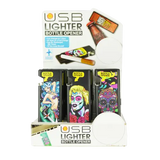 USB Coil Lighter Bottle Opener - 12 Pieces Per Retail Ready Display 21651 NOVELTY INC