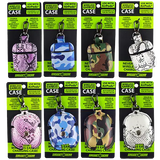 Earbud Case Key Chain - 8 Pieces Per Retail Ready Display 21659 GADGET GEAR
