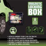 Magnetic Storage Box with Lock - 6 Pieces Per Retail Ready Display 21738 SMOKEZILLA