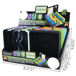 Silicone Pyramid Multi-Colored Ashtray - 8 Per Retail Ready Display 21757B SMOKEZILLA