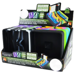 Silicone Pyramid Multi-Colored Ashtray - 8 Per Retail Ready Display 21757B SMOKEZILLA