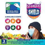 Scented Disp Mask 3 Pack 24 Pieces Per Retail Ready Display 21793 KIPP BROTHERS