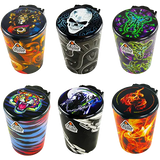 Full Print Butt Bucket Ashtray with LED Light - 6 Per Retail Ready Display SMOKEZILLA