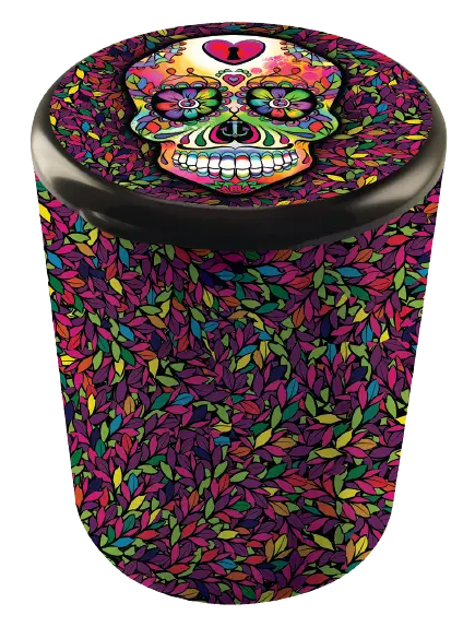 Full Print Butt Bucket Ashtray with LED Light - 6 Per Retail Ready Display SMOKEZILLA
