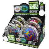 Glass Glow in The Dark Ashtray - 6 Per Retail Ready Display 21812 SMOKEZILLA