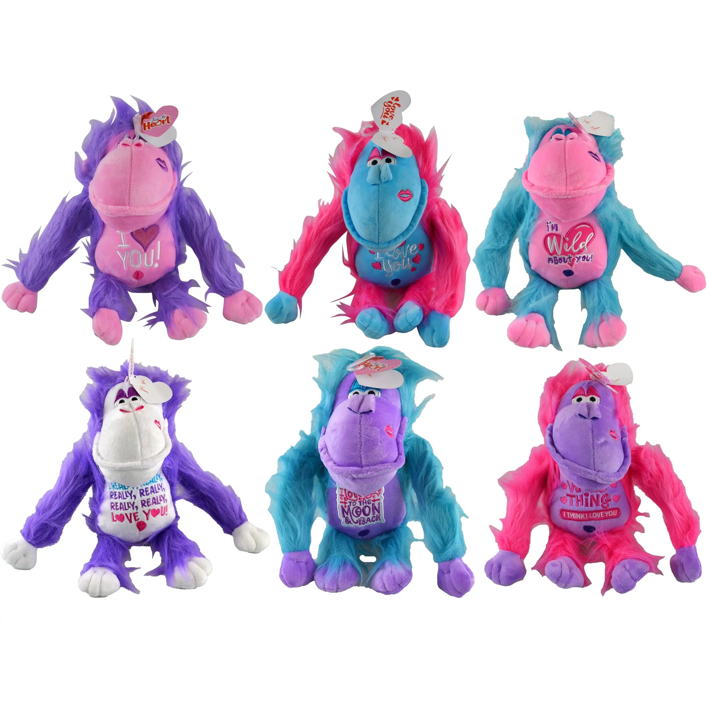 Valentine's Day From The Heart Assortment Floor Display - 36 Pieces Per Retail Ready Display 88286 KIPP BROTHERS