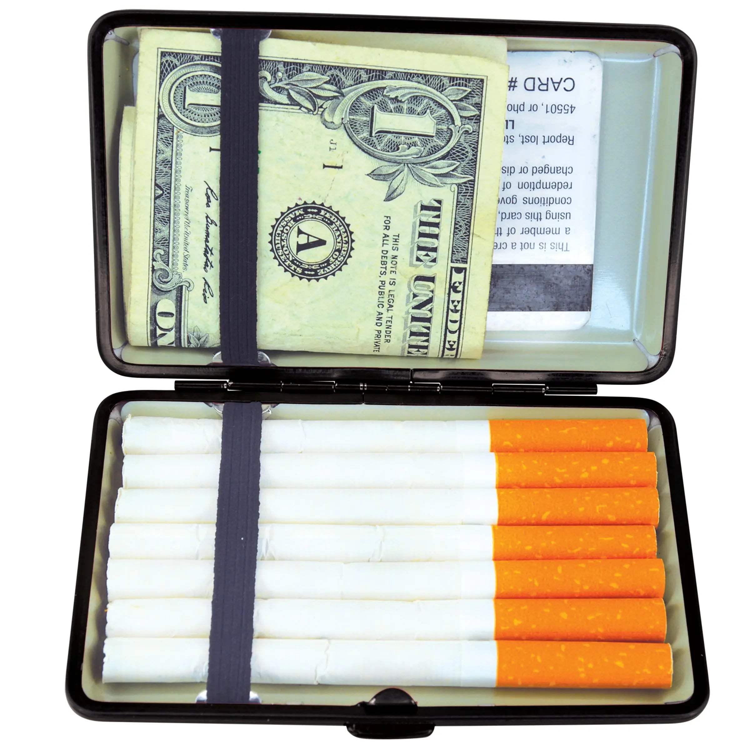 100s Cigarette Case with Mirror - 8 Pieces Per Retail Ready Display 25194 SMOKEZILLA