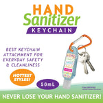 Hand Sanitizer Keychain with Carabiner- Pieces Per Retail Ready Display 21877 NOVELTY INC
