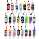 Hand Sanitizer Keychain with Carabiner- Pieces Per Retail Ready Display 21877 NOVELTY INC
