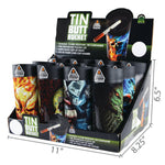 Metal Butt Bucket Ashtray - 12 Per Retail Ready Display 21882 SMOKEZILLA