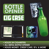 Cigarette Case with Bottle Opener - 8 Pieces Per Retail Ready Display 21884 SMOKEZILLA