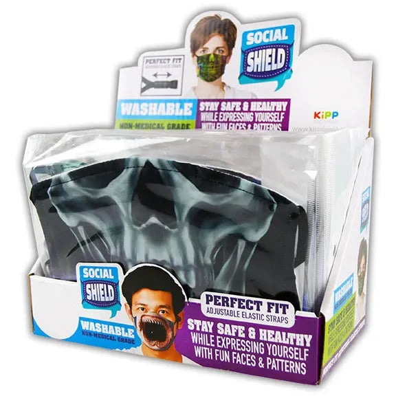 Printed Face Covering 24 Pieces Per Retail Ready Display 21889 KIPP BROTHERS