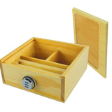 Large Wood Locking Storage Box - 3 Pieces Per Retail Ready Display 21910 SMOKEZILLA