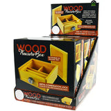 Large Wood Locking Storage Box - 3 Pieces Per Retail Ready Display 21910 SMOKEZILLA